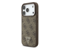 Guess 4G Strap Triangle Logo MagSafe do iPhone 17 Pro brązowy - 1365511 - zdjęcie 3